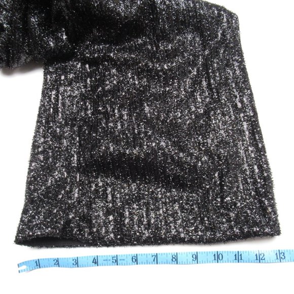 Anthropologie Maeve Sequin Disco Jumpsuit Black - Size 12 - Picture 10 of 15